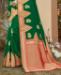 Picture of Charming Green Silk Saree