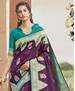 Picture of Good Looking Voilet Silk Saree