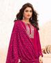 Picture of Ideal Pink Straight Cut Salwar Kameez