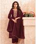 Picture of Graceful Rust Straight Cut Salwar Kameez