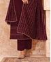 Picture of Graceful Rust Straight Cut Salwar Kameez