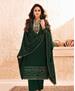 Picture of Shapely Green Straight Cut Salwar Kameez