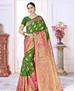 Picture of Good Looking Mahendi Casual Saree