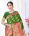 Picture of Good Looking Mahendi Casual Saree