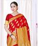 Picture of Pleasing Red Casual Saree