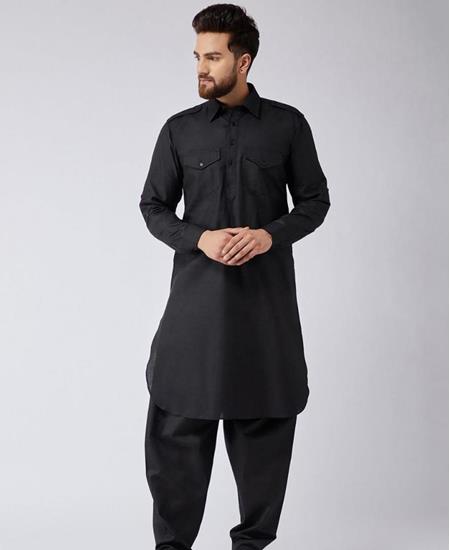 Picture of Exquisite Black Kurtas