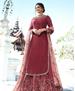 Picture of Superb Maroon Straight Cut Salwar Kameez