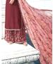 Picture of Superb Maroon Straight Cut Salwar Kameez