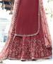 Picture of Superb Maroon Straight Cut Salwar Kameez