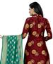 Picture of Pretty Maroon Cotton Salwar Kameez