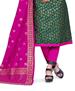 Picture of Magnificent Green Cotton Salwar Kameez