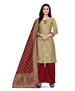 Picture of Alluring Beige Cotton Salwar Kameez