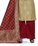 Picture of Alluring Beige Cotton Salwar Kameez