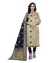 Picture of Statuesque Beige Cotton Salwar Kameez