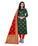 Picture of Nice Green Cotton Salwar Kameez