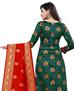 Picture of Nice Green Cotton Salwar Kameez