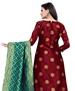 Picture of Pretty Maroon Cotton Salwar Kameez