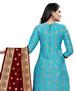 Picture of Resplendent Blue Cotton Salwar Kameez