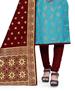 Picture of Resplendent Blue Cotton Salwar Kameez