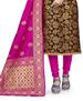 Picture of Beauteous Brown Cotton Salwar Kameez