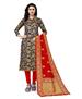 Picture of Delightful Nevy Blue Cotton Salwar Kameez