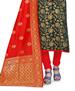 Picture of Fine Green Straight Cut Salwar Kameez