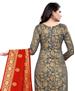 Picture of Charming Grey Straight Cut Salwar Kameez