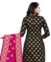 Picture of Splendid Black Straight Cut Salwar Kameez