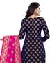 Picture of Charming Nevy Blue Straight Cut Salwar Kameez