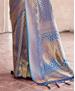 Picture of Fine Blue Designer Saree