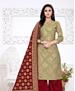 Picture of Sightly Beige Cotton Salwar Kameez