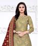 Picture of Sightly Beige Cotton Salwar Kameez