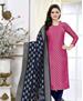 Picture of Delightful Pink Cotton Salwar Kameez