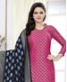 Picture of Delightful Pink Cotton Salwar Kameez