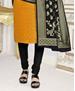 Picture of Taking Yellow Cotton Salwar Kameez