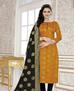 Picture of Fascinating Yellow Cotton Salwar Kameez