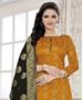 Picture of Fascinating Yellow Cotton Salwar Kameez