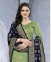 Picture of Magnificent Parrot Green Cotton Salwar Kameez