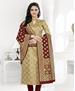 Picture of Alluring Beige Cotton Salwar Kameez