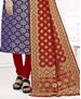 Picture of Ideal Royal Blue Cotton Salwar Kameez