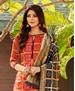 Picture of Classy Red Cotton Salwar Kameez