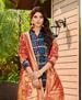 Picture of Sublime Blue Cotton Salwar Kameez