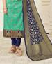 Picture of Taking Sea Green Cotton Salwar Kameez