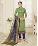 Picture of Beauteous Pista Cotton Salwar Kameez