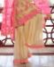 Picture of Exquisite Beige Straight Cut Salwar Kameez