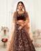 Picture of Fine Maroon Lehenga Choli