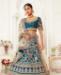 Picture of Comely Blue Lehenga Choli