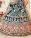 Picture of Comely Blue Lehenga Choli