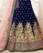 Picture of Beautiful Navy Blue Lehenga Choli