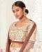 Picture of Shapely Off White Lehenga Choli